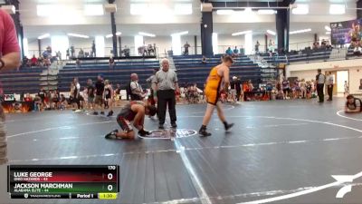 170 lbs Round 5 (6 Team) - Jackson Marchman, Alabama Elite vs Luke George, Ohio Hazards