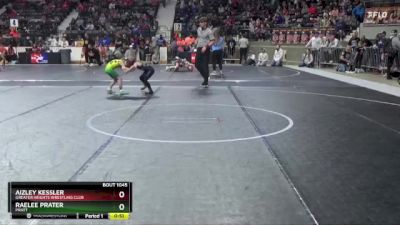 55 lbs Cons. Round 1 - Raelee Prater, Pratt vs Aizley Kessler, Greater Heights Wrestling Club