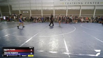 114 lbs Round 2 - Macen Fearn, Utah vs Tristen Roberts, Sons Of Atlas Wrestling Club