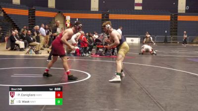 174 lbs Consi Of 4 - Philip Conigliaro, Harvard vs Danny Wask, Navy