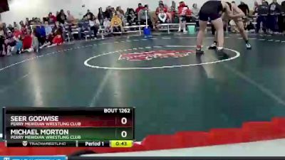 182 lbs Cons. Round 5 - Seer Godwise, Perry Meridian Wrestling Club vs Michael Morton, Perry Meridian Wrestling Club