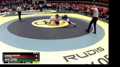 D1-190 lbs Champ. Round 1 - Gage Yackee, Tol. St. John`s Jesuit vs Landon Ristoff, Mass. Perry