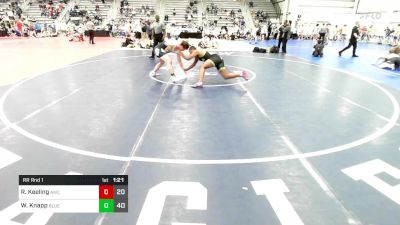 195 lbs Rr Rnd 1 - Rashaud Keeling, Arsenal Wrestling Club vs William Knapp, Blue Wave