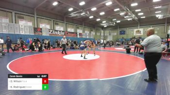 215 lbs Consolation - Dominic Wilson, Tulare Union vs Kevin Rodriguez, Chaminade College Prep Sch