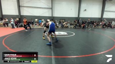 152 lbs Semifinal - Gavin Pogue, Legacy Elite Wrestling Club vs Jance Novak, Cashmere Wrestling Club