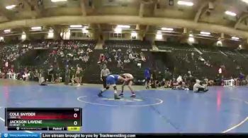 126 lbs Round 3 (16 Team) - Jackson Lavene, Kearney vs Cole Snyder, York