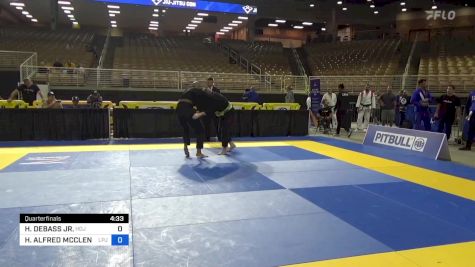 HAILEMARIAM DEBASS JR. vs HUGH ALFRED MCCLENNEY 2024 Pan Jiu Jitsu IBJJF Championship