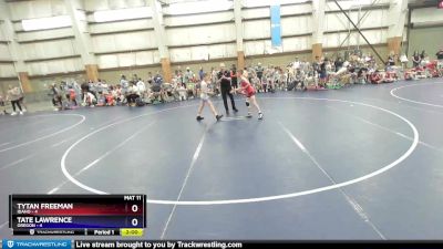 75 lbs Round 2 (6 Team) - Tytan Freeman, IDAHO vs Tate Lawrence, OREGON