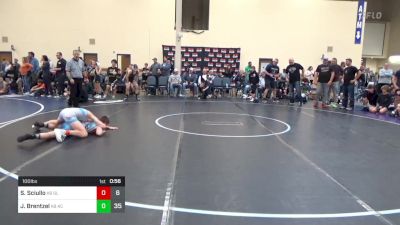 100 lbs Rr Rnd 4 - Sabatino Sciullo, Gladiators K-8 vs Jax Brentzel, ACES K-8