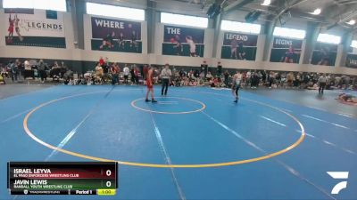 106 lbs Cons. Semi - Israel Leyva, El Paso Enforcers Wrestling Club vs Javin Lewis, Randall Youth Wrestling Club