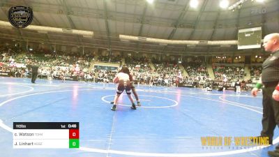 110 lbs Consi Of 8 #1 - Cire Watson, Team Of Hard Knox vs Jackson Linhart, Nebraska Boyz