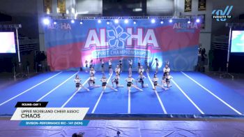 Upper Moreland Cheer Assoc - Chaos [2024 L2 Performance Rec - 14Y (NON) Day 1] 2024 Aloha Baltimore Showdown