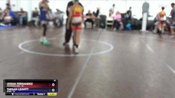 97 lbs Placement Matches (8 Team) - Josiah Fernandez, Colorado Red vs Taegan Leavitt, Utah