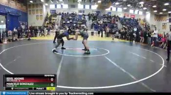 182 lbs Semifinals (8 Team) - Marcelo Gonzalez, Flagler vs Edol Adonis, Wellington