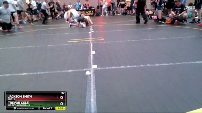 80 lbs Semis & 1st Wrestleback (8 Team) - Trevor Cole, MO Outlaws Gold vs Jackson Smith, LWA