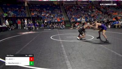 133 lbs 5th Place - Gary Joint, Fresno State vs Jack Skudlarczyk, Northern Iowa