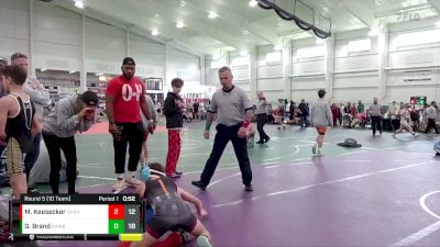 80 lbs Round 5 (10 Team) - Gavin Brand, Rambler WC vs Mason Keesecker, Ohio Gold 24K