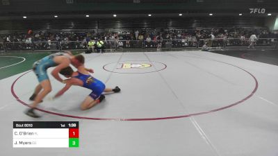 138 lbs Round Of 256 - Cole O'Brien, FL vs Jacob Myers, CO