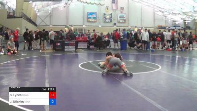 65 kg Round Of 128 - Sam Lynch, Brown vs Justin Stickley, IOWA