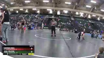 119 lbs Round 3 (6 Team) - Kirk Wilson, Midwest Destroyers vs Hayden Inks, G.I. Grapplers Black