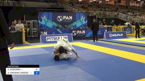 STEVEN DEBORBA vs ANDREW AMORIM CARDOSO 2024 Pan Jiu Jitsu IBJJF Championship