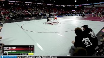 D1-106 lbs Champ. Round 1 - David Bilhorn, Milton vs Andy DiPiazza, Kaukauna