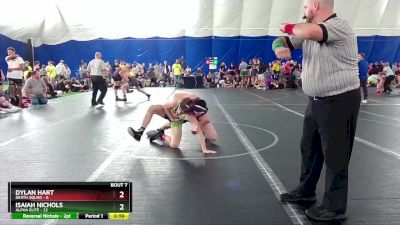 138 lbs Round 2 (8 Team) - Isaiah Nichols, Alpha Elite vs Dylan Hart, Death Squad