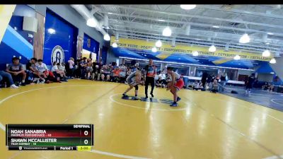 145 lbs Semis & Wb (16 Team) - Shawn McCallister, Team Kombat vs Noah Sanabria, Maximum Performance