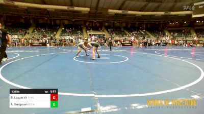 108 lbs Round Of 16 - Bradley Lazzerini, Team Tulsa Wrestling Club vs Ayden Bergman, DC Elite - Washburn