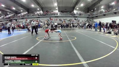 45 lbs Semifinal - Maxwell Hunsel, Greater Heights Wrestling-AAA vs Ryker Smith, Hannibal Youth Wrestling Club-AAA