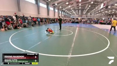 55 lbs Quarterfinal - Edmond Malinowski, El Paso Enforcers Wrestling Club vs Edison Cutts, Fitness Fight Factory Wrestling Club