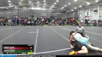 138 lbs Round 2 (8 Team) - Jaron Frank, Dakota Hillbillies vs Lance Allen, Montana Maroon