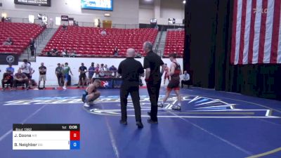 67 kg Cons 8 #1 - Jake Doone, Air Force Regional Training Center vs Brody Neighbor, Big Game Wrestling Club