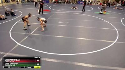 84 lbs Round 2 (4 Team) - William Urban, Lakeville vs Will Condon, Stillwater