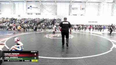 56-61 lbs Round 4 - Cara Warrick, Horseheads Youth Wrestling vs Oakley Perkins, Eden Wrestling Club