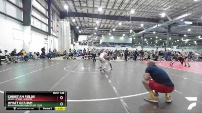 120 lbs Quarterfinal - Christian Fields, Heavy Hitting Hammers vs Wyatt Graham, Bruin Brawlers Wrestling Club