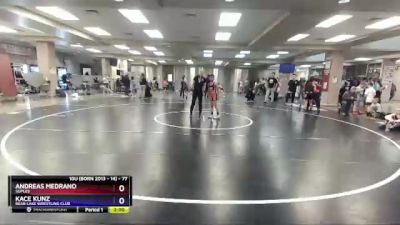 77 lbs Round 5 - Andreas Medrano, Suples vs Kace Kunz, Bear Lake Wrestling Club