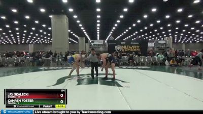 174 lbs Quarterfinals (8 Team) - Camren Foster, Toledo vs Jay Skalecki, Queens