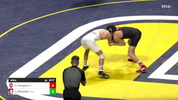 141 lbs Final - Dan Fongaro, Indiana vs Jason Miranda, Stanford