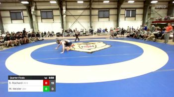 165 lbs Quarterfinal - Steven Rochard, Coast Guard vs Magnus Heisler, Southern Maine