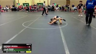 68 lbs Round 3 (6 Team) - Anthony Messina, M2TCNJ vs Caleb Swain, Henlopen Hammers