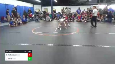 60 lbs Rr Rnd 2 - Brielle Richardson, Central Kentucky vs Levi Sisler, Quest