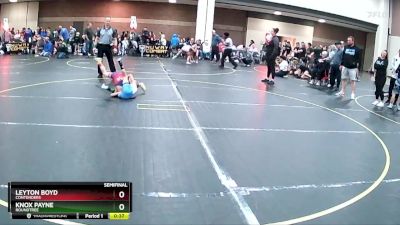 52 lbs Semifinal - Knox Payne, Roundtree vs Leyton Boyd, Contenders