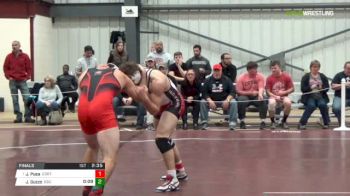 174 lbs Final - JP Puca, Cortland vs Joe Guzzo, East Stroudsburg Univ.