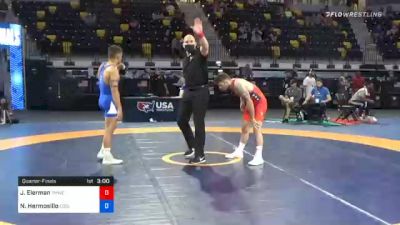 65 kg Quarterfinal - Jaydin Eierman, TMWC/ Hawkeye Wrestling Club vs Noah Hermosillo, Cool Sunshine Wrestling