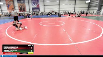 80 lbs Rd# 6- 9:00am Saturday Final Pool - Adrian Feliciano, NCWAY National Team vs Brighton Prine, Terps Xpress