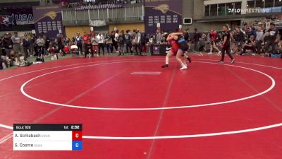 62 kg Rr Rnd 1 - Andrea Schlabach, Grand View Wrestling Club vs SaVannah Cosme, Sunkist Kids Wrestling Club