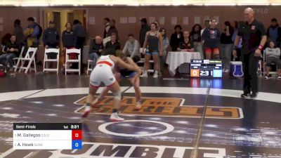 55 kg Semifinal - Marissa Gallegos, Colorado vs Alisha Howk, Sunkist Kids Wrestling Club