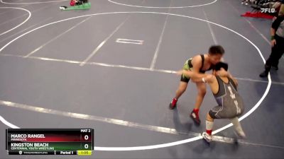 135 lbs Cons. Round 2 - Kingston Beach, Centennial Youth Wrestling vs Marco Rangel, Minnesota