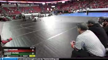 D1-126 lbs Champ. Round 1 - Matt Haldiman, Milton vs Connor Crumer, Arrowhead